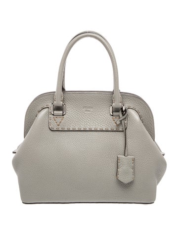 Leather Top Handle Bag