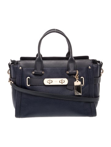 Leather Top Handle Bag