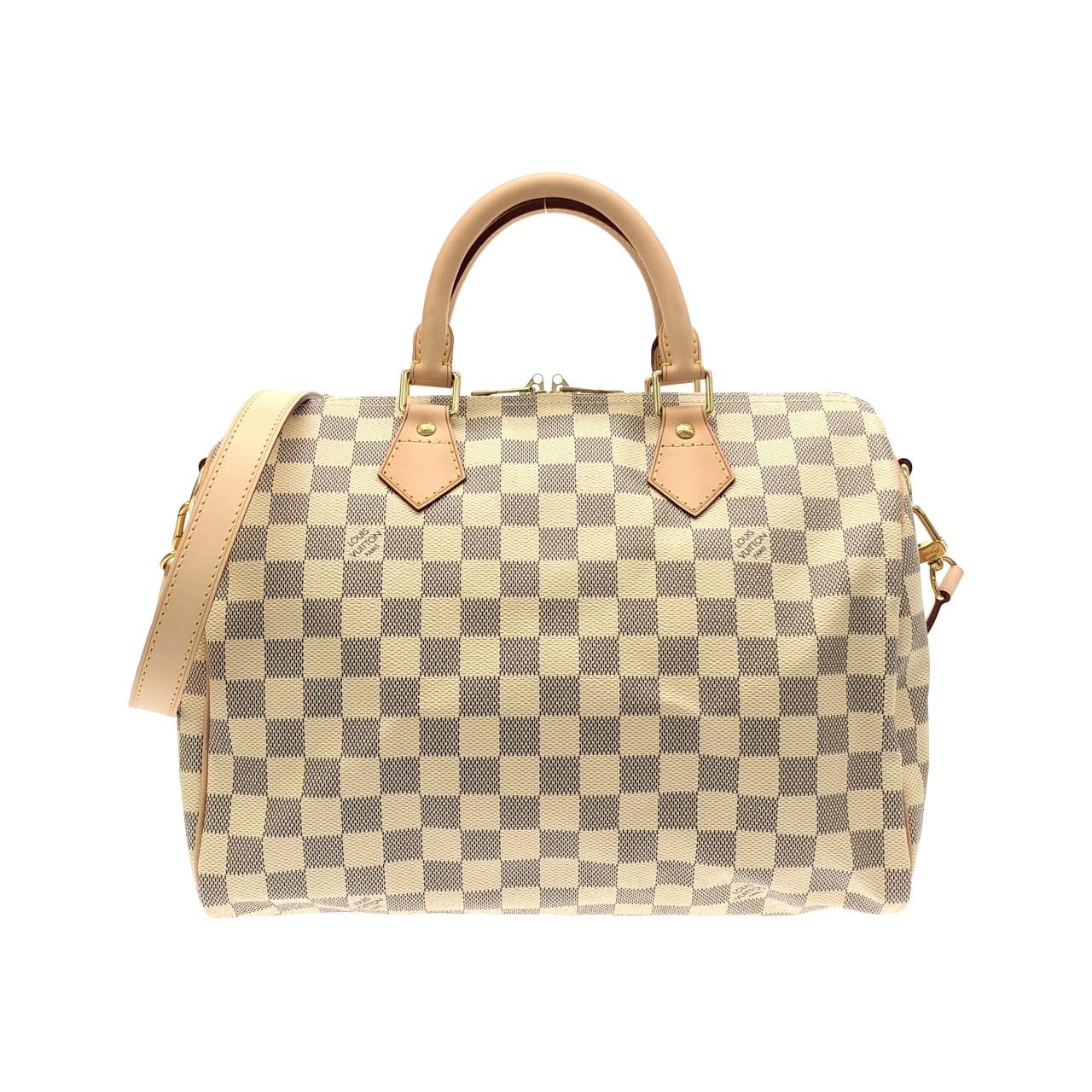 Louis Vuitton Louis Vuitton Damier Azur Speedy Bandoulière 30 N41001 Boston Bag...