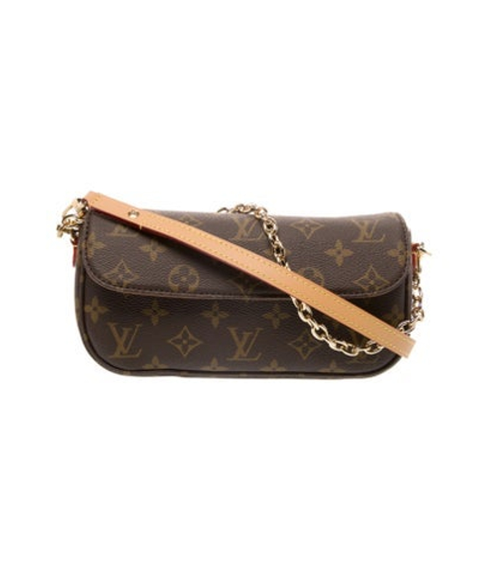 Louis Vuitton Vuitton Lv Monogram Wallet On Chain Ivy