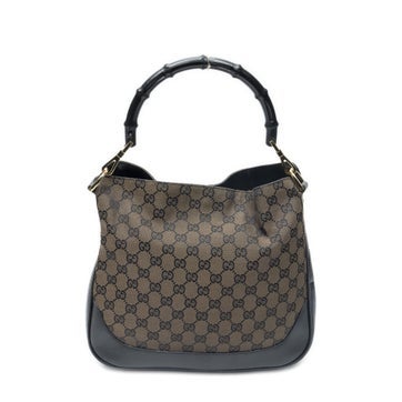 Canvas Vintage Bamboo Handle Tote