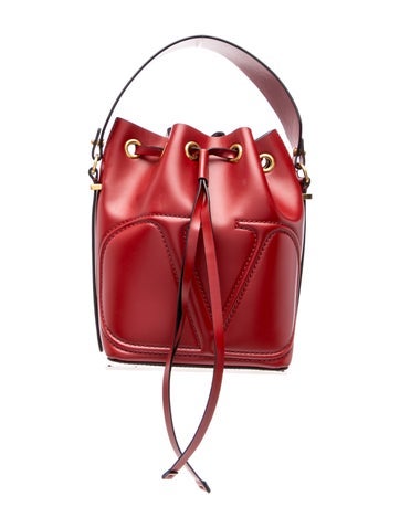 Leather Bucket Bag