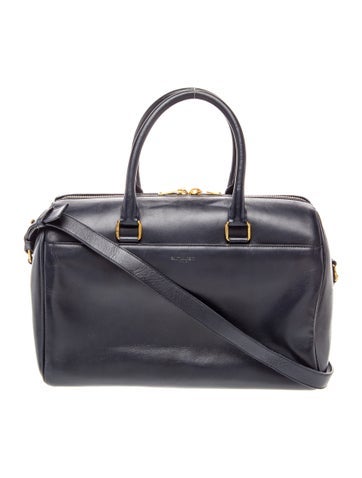 Leather Top Handle Bag
