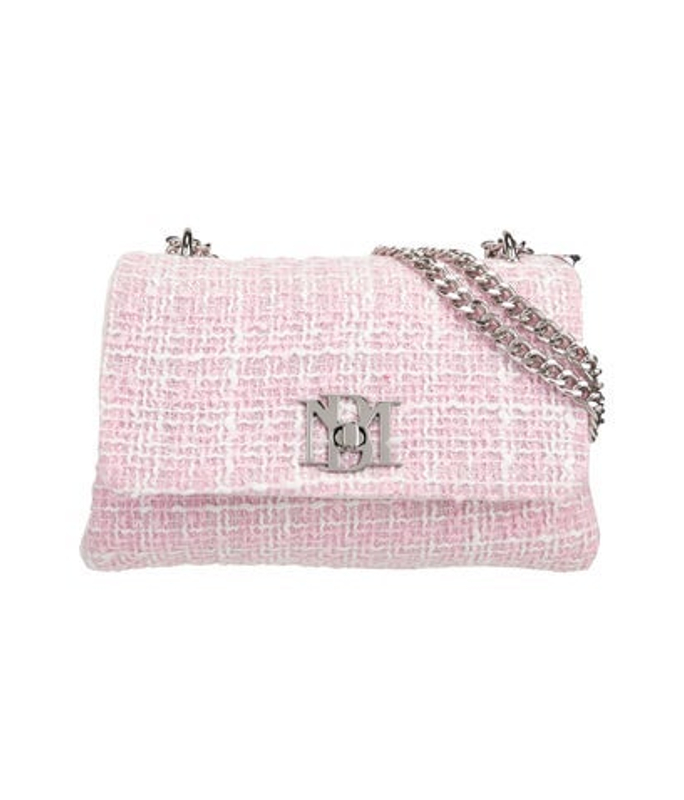 Badgley Mischka Mischka Tweed Minaudiere