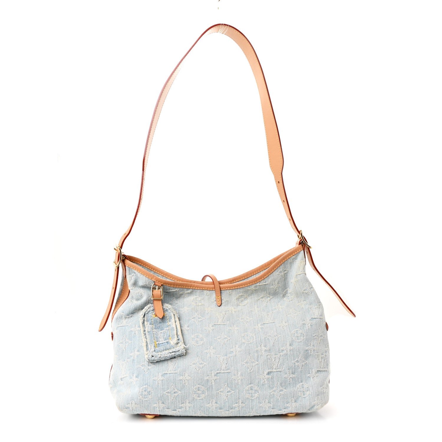 Louis Vuitton Monogram Denim CarryAll PM Sky Blue