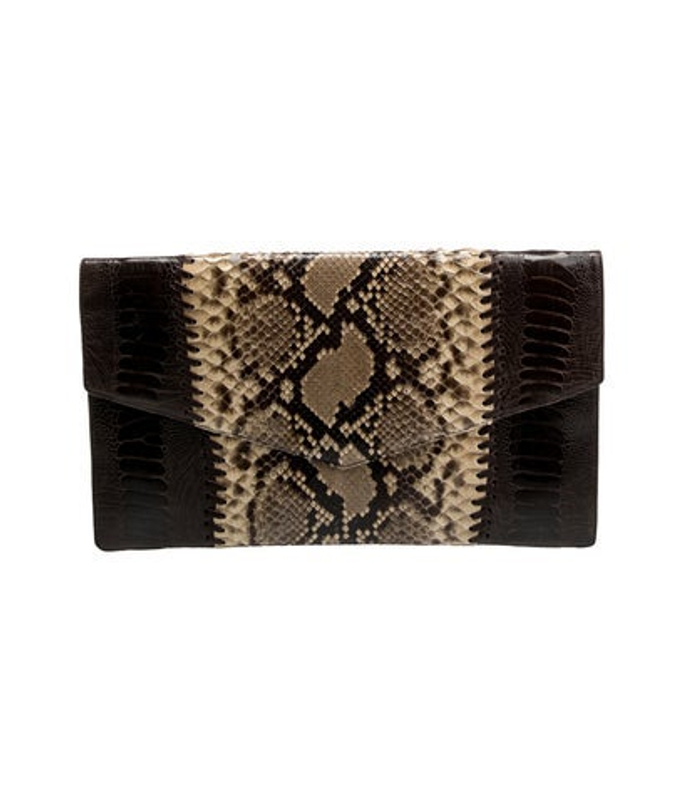 Saint Laurent Saint Laurent Python Clutch