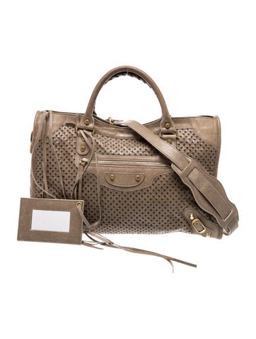 Balenciaga Leather Motocross Classic City