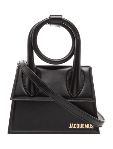 Jacquemus Leather Top Handle Bag