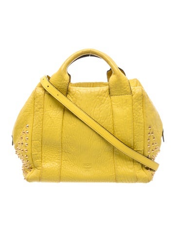Leather Top Handle Bag