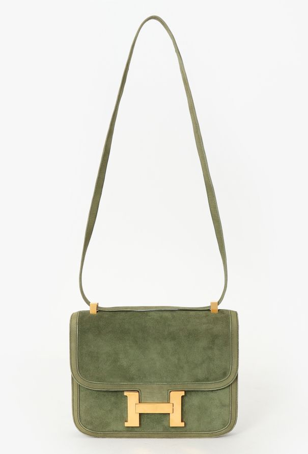 Hermes RARE '70s Veau Doblis Constance 23