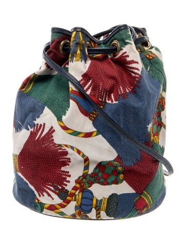 Canvas Bucket Bag
