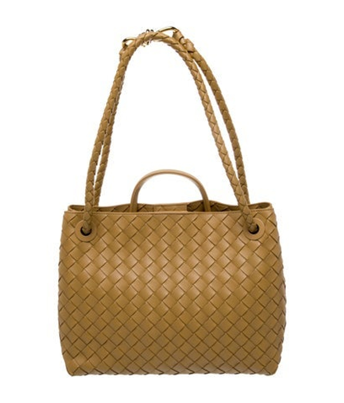 Bottega Veneta Veneta Intrecciato Andiamo Small W Tags