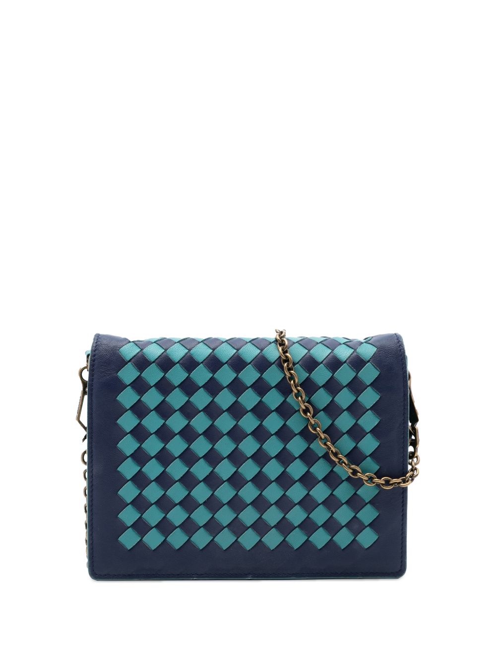 2012-2026 Nappa Intrecciato Wallet on Chain crossbody bag