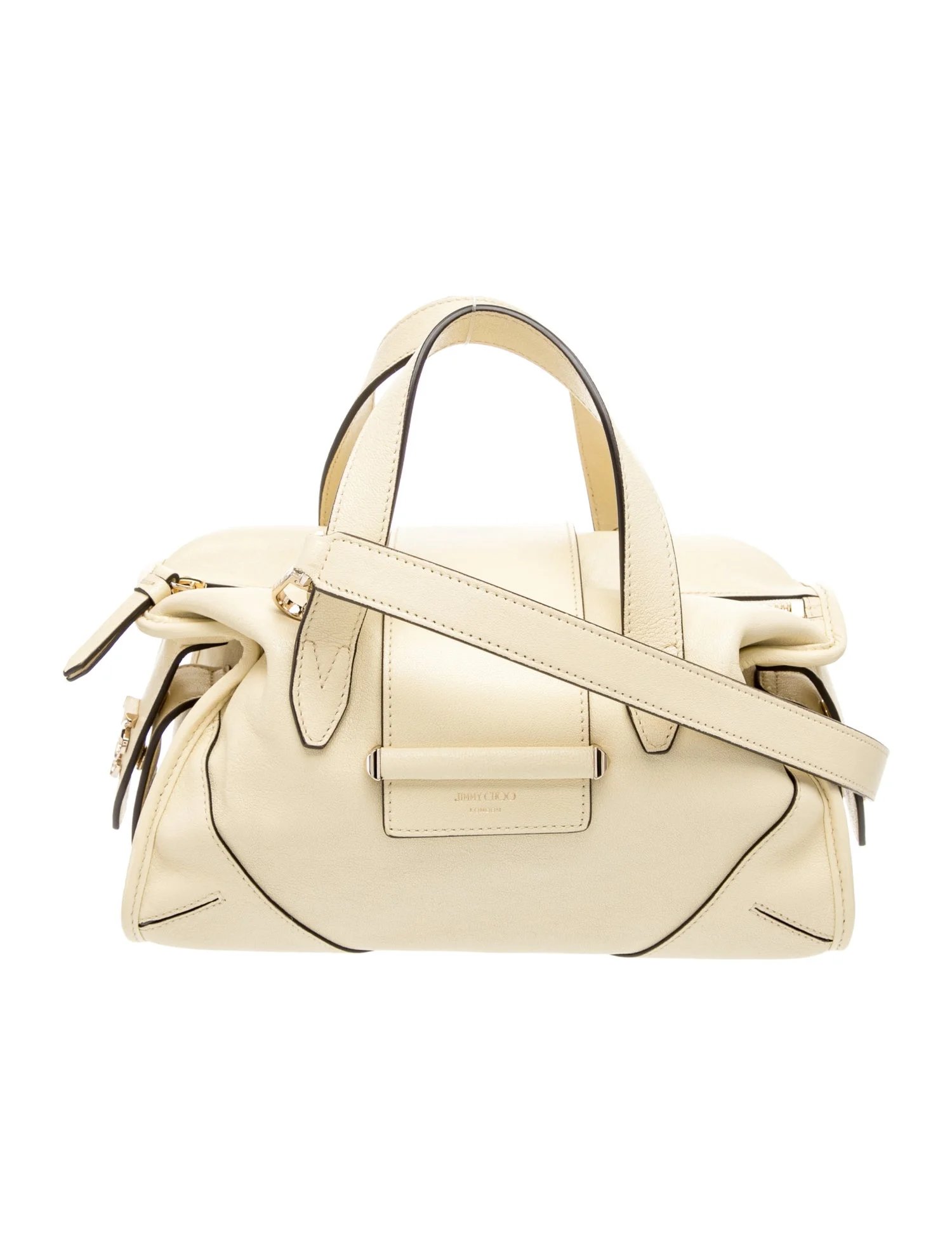 Jimmy Choo Leather Bar Holdall Small