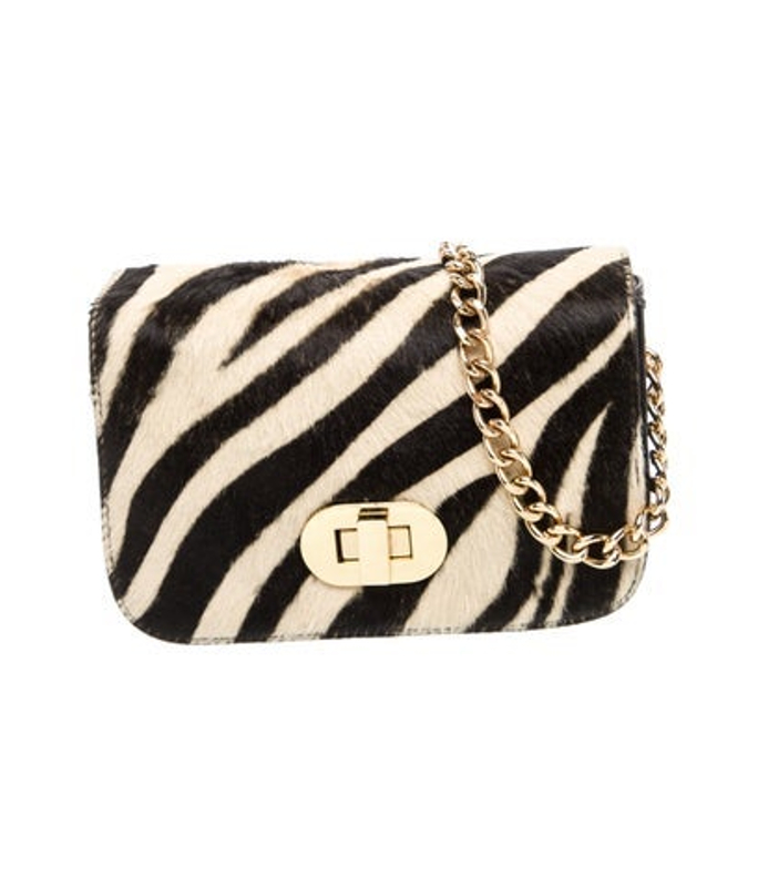 Badgley Mischka Mischka Ponyhair Crossbody Bag