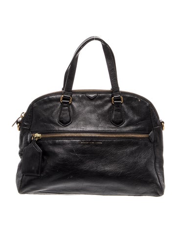 Leather Top Handle Bag