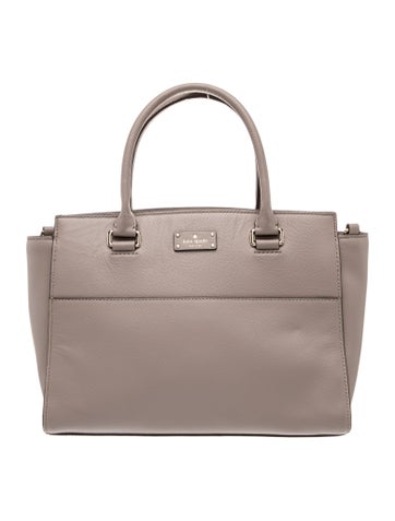 Leather Top Handle Bag