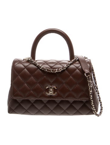 Mini Coco Handle Bag w/ Chain