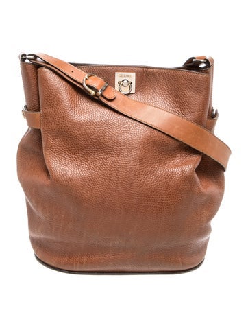 Leather Bucket Bag