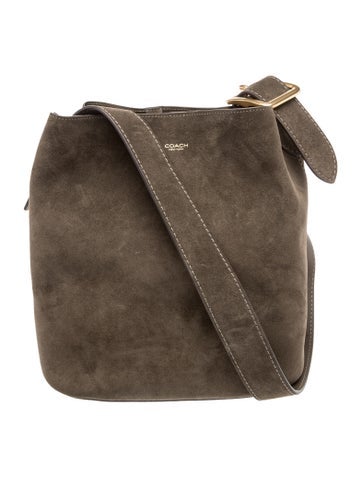 Coach Suede Messenger Bag