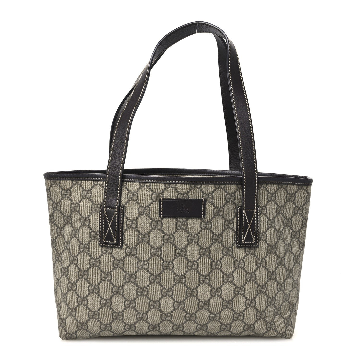 Gucci GG Supreme Monogram Small Joy Tote Dark Brown