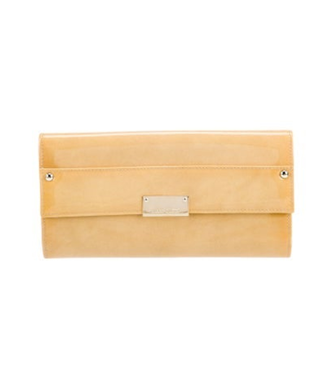Jimmy Choo Choo Patent Leather Clutch