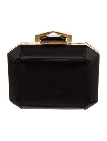Alexander McQueen Satin Minaudière