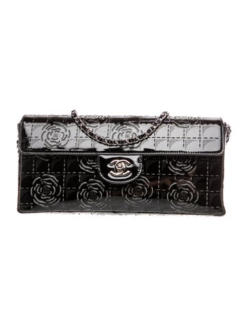 Lasercut E/W Camellia Flap Bag