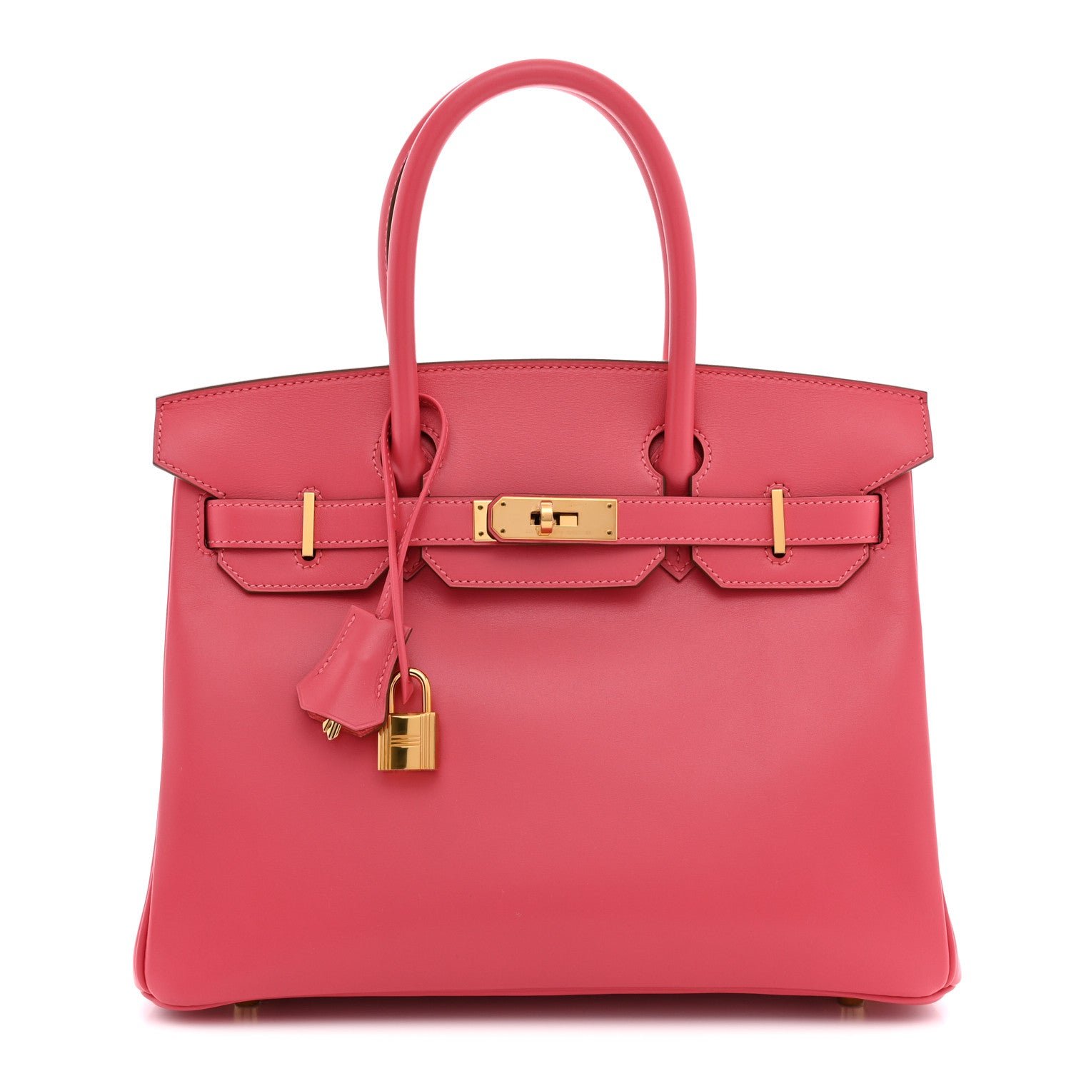 Hermes Tadelakt Birkin 30 Rose Lipstick