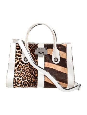 Ponyhair Top Handle Bag