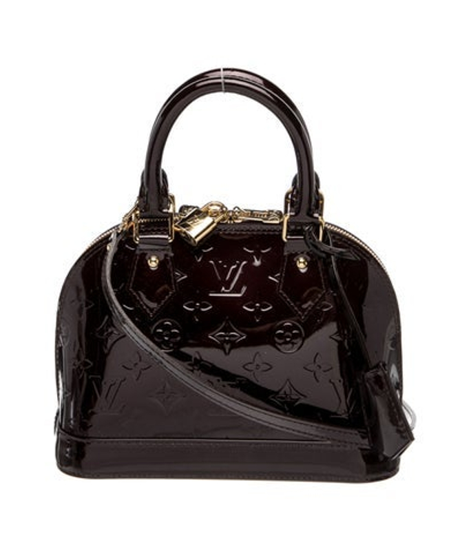 Louis Vuitton Vuitton Monogram Vernis Alma Bb