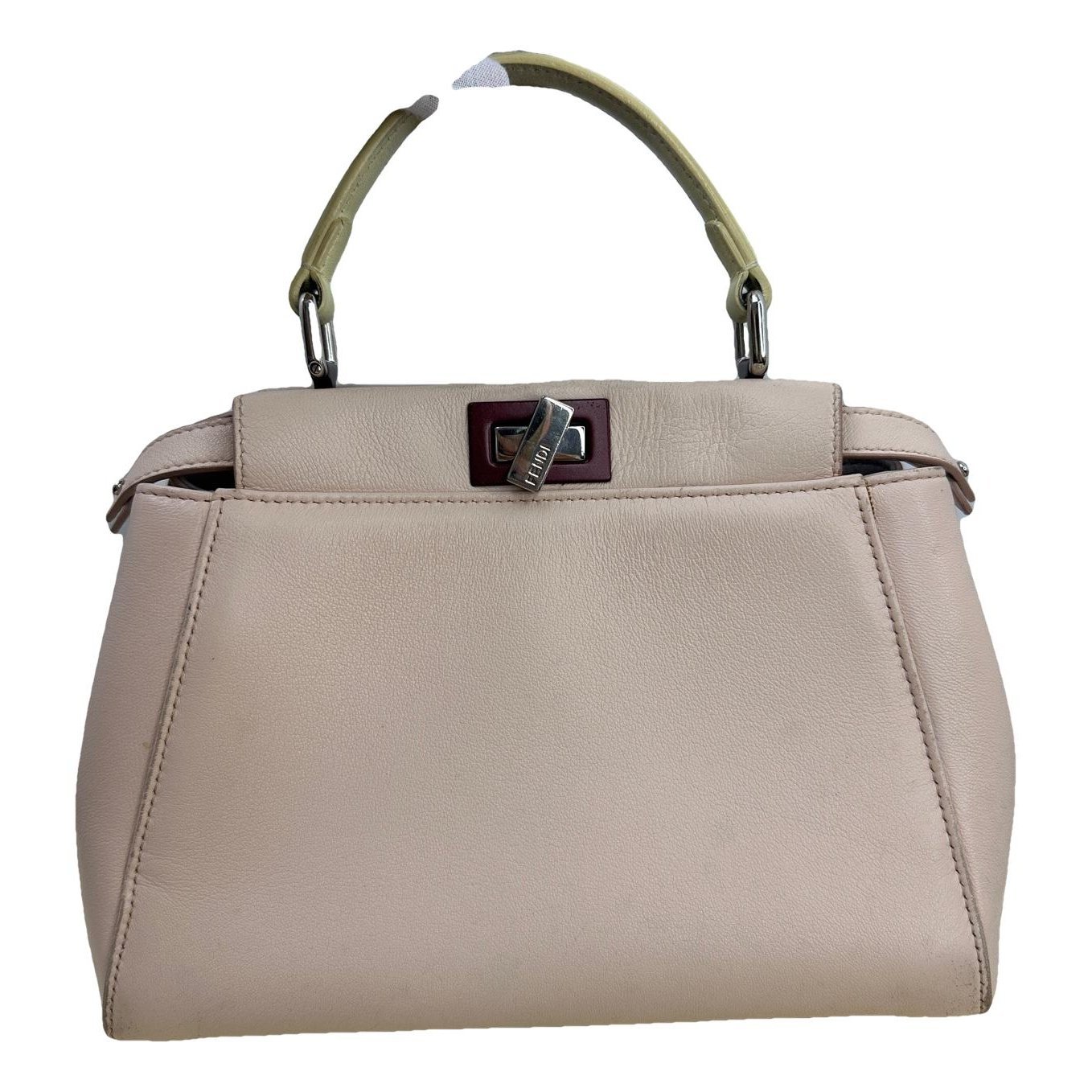 Peekaboo leather handbag