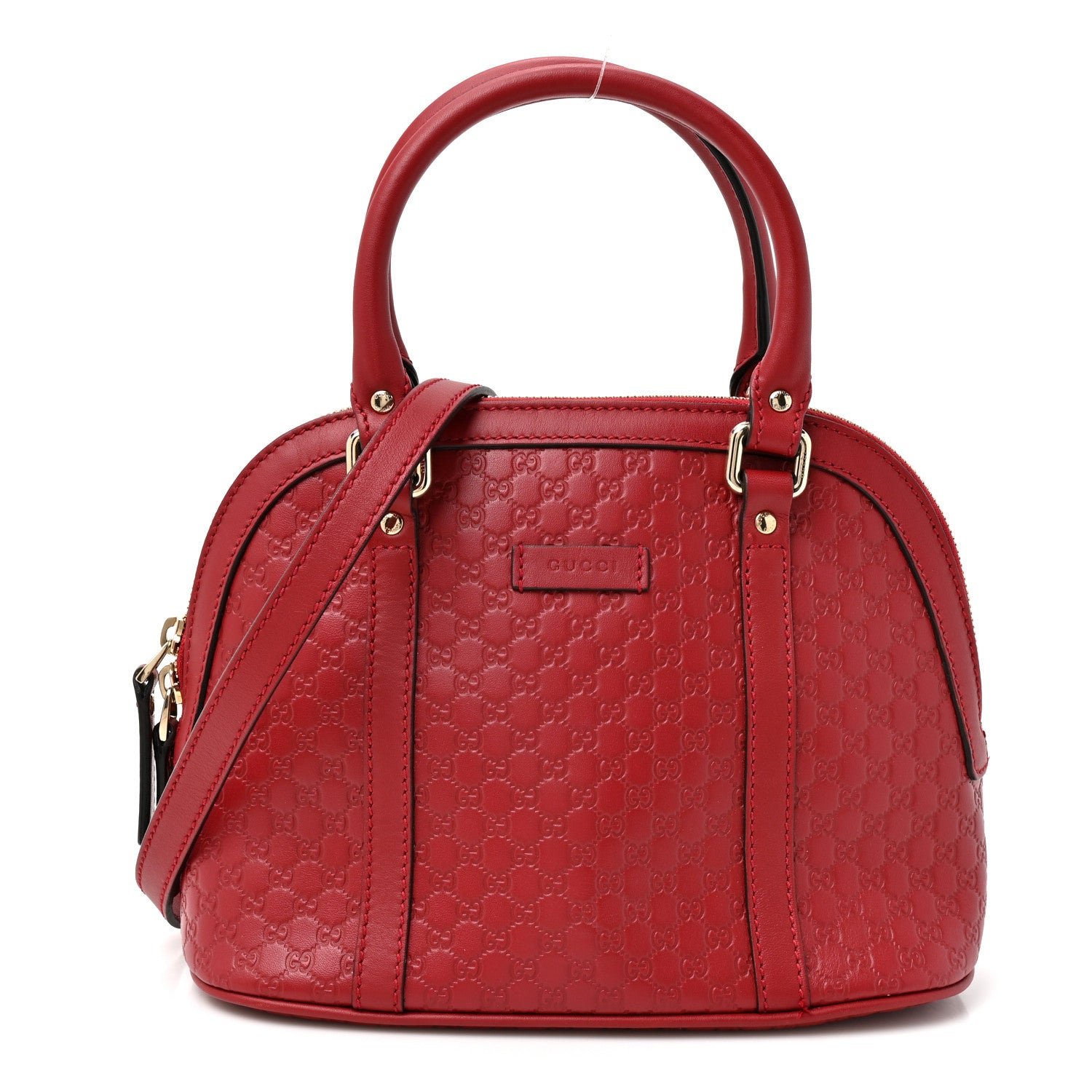 Gucci Soft Microguccissima Mini Dome Bag Rosso
