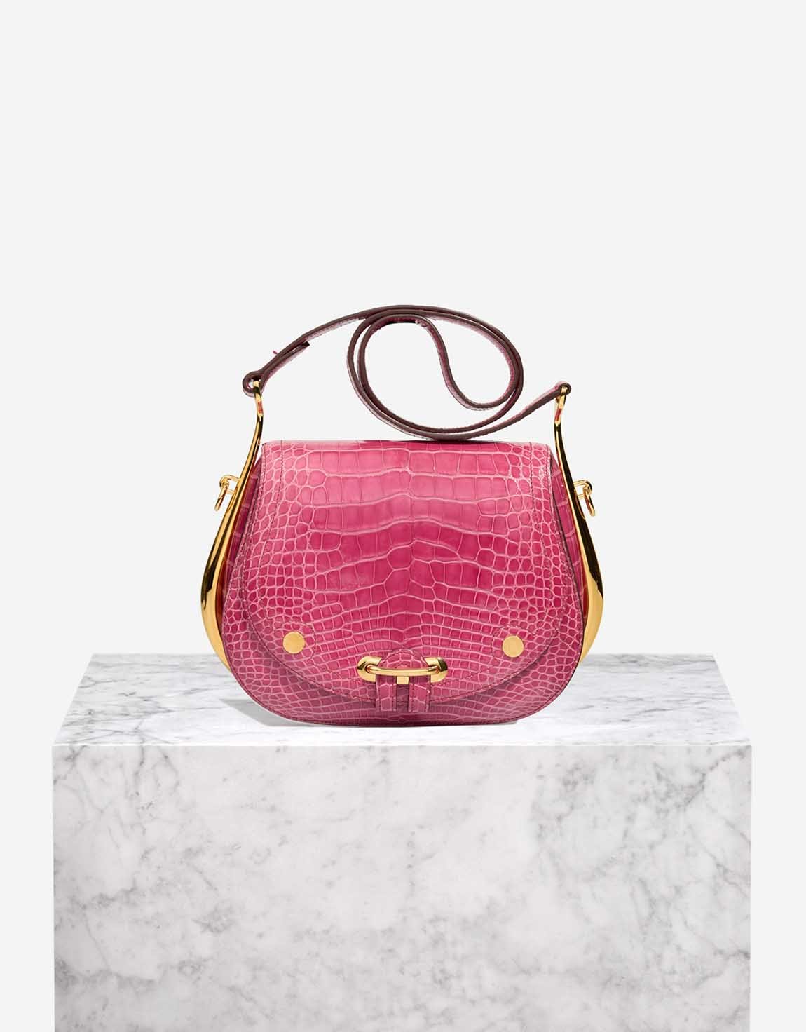 
		Passe-Guide Alligator Mississippi Rose Tyrien    