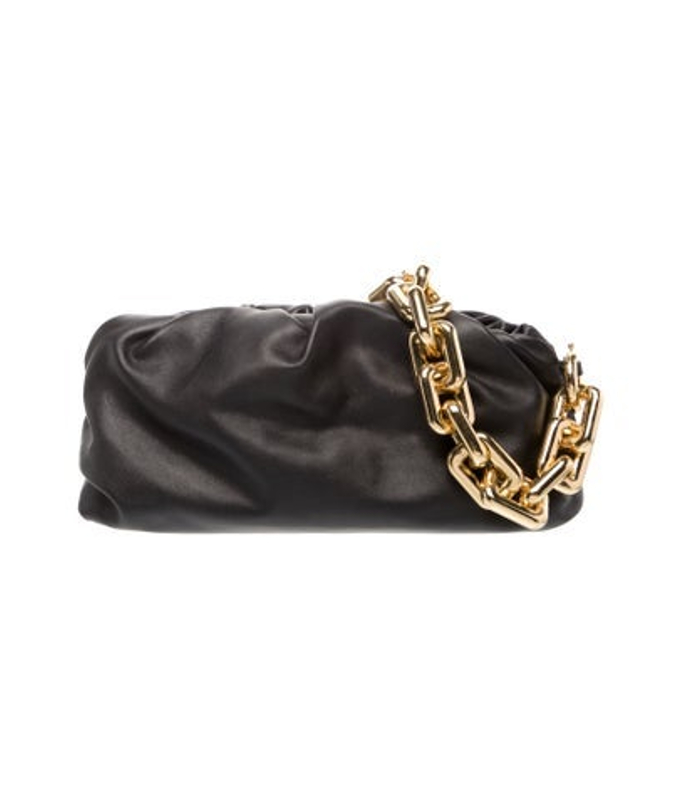 Bottega Veneta Veneta Leather Chain Pouch