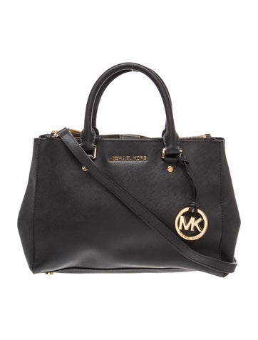 Saffiano Leather Top Handle Bag