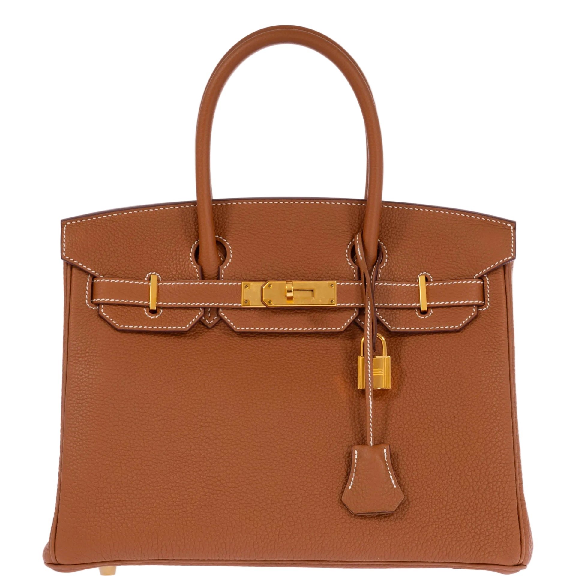 Hermes Hermès Birkin 30 Gold Togo Gold Hardware