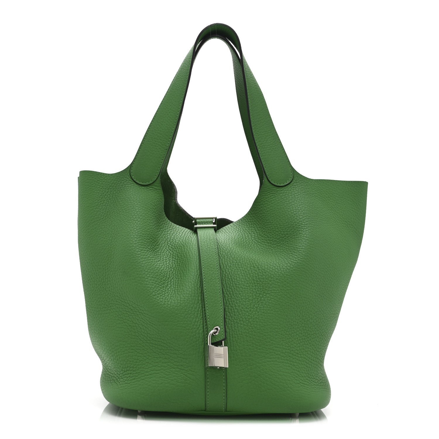 Hermes Hermes Taurillon Clemence Picotin Lock 26 GM Bamboo