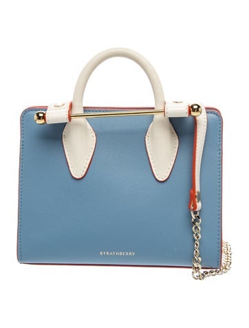 Leather Top Handle Bag Nano