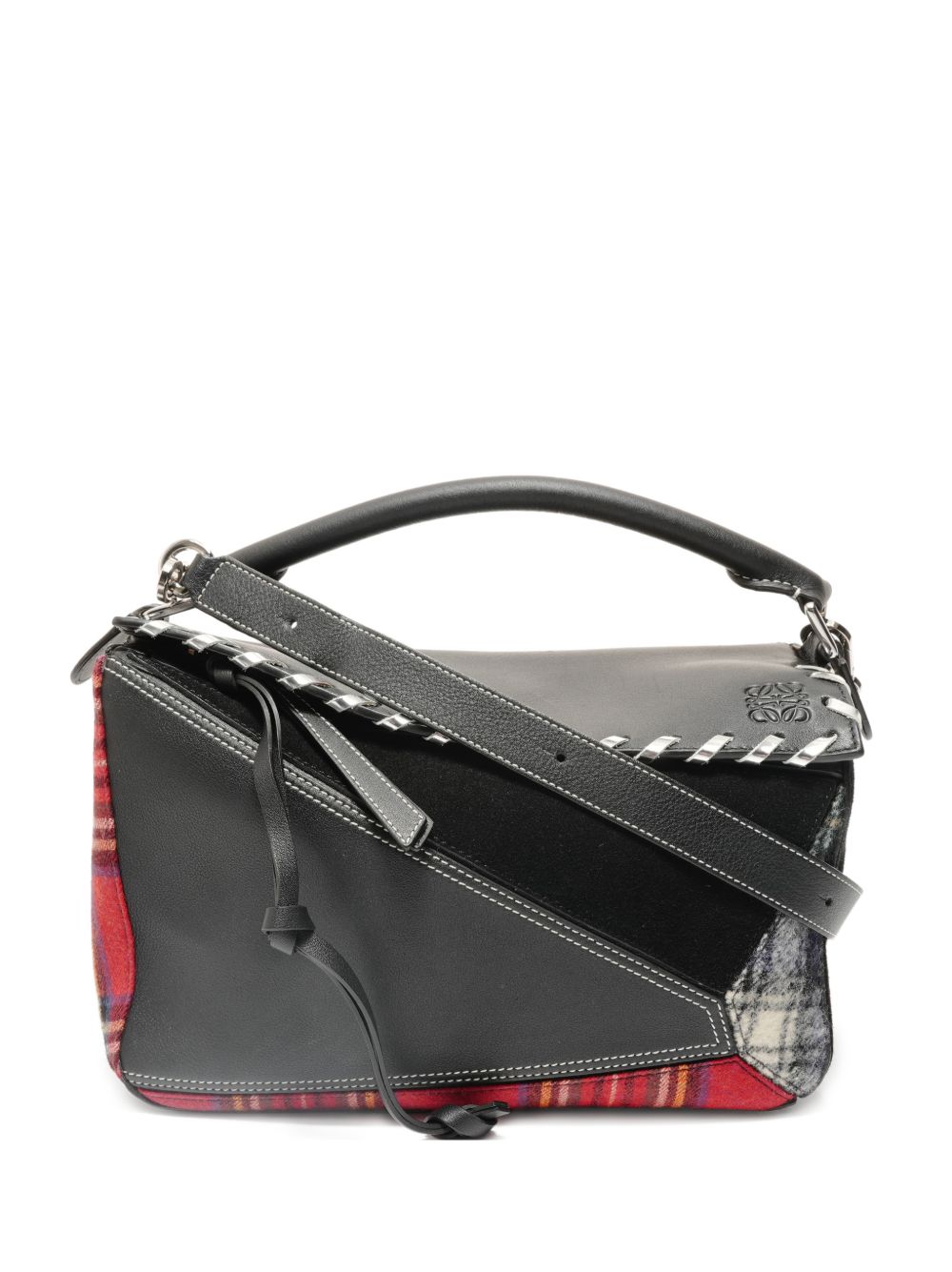 2015-2025 Puzzle Anagram check shoulder bag
