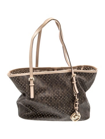 Michael Kors Leather Top Handle Bag