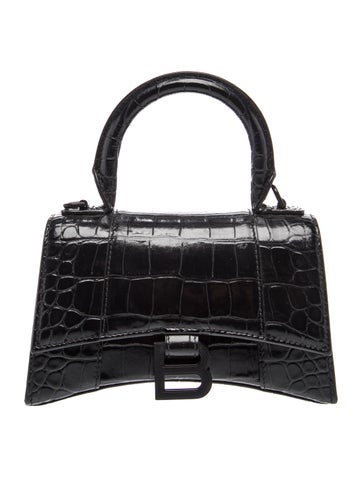 Embossed Leather Hourglass XS