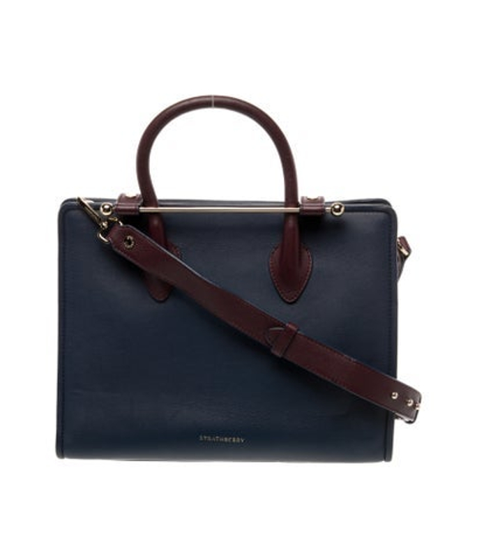 Strathberry Leather Top Handle Bag