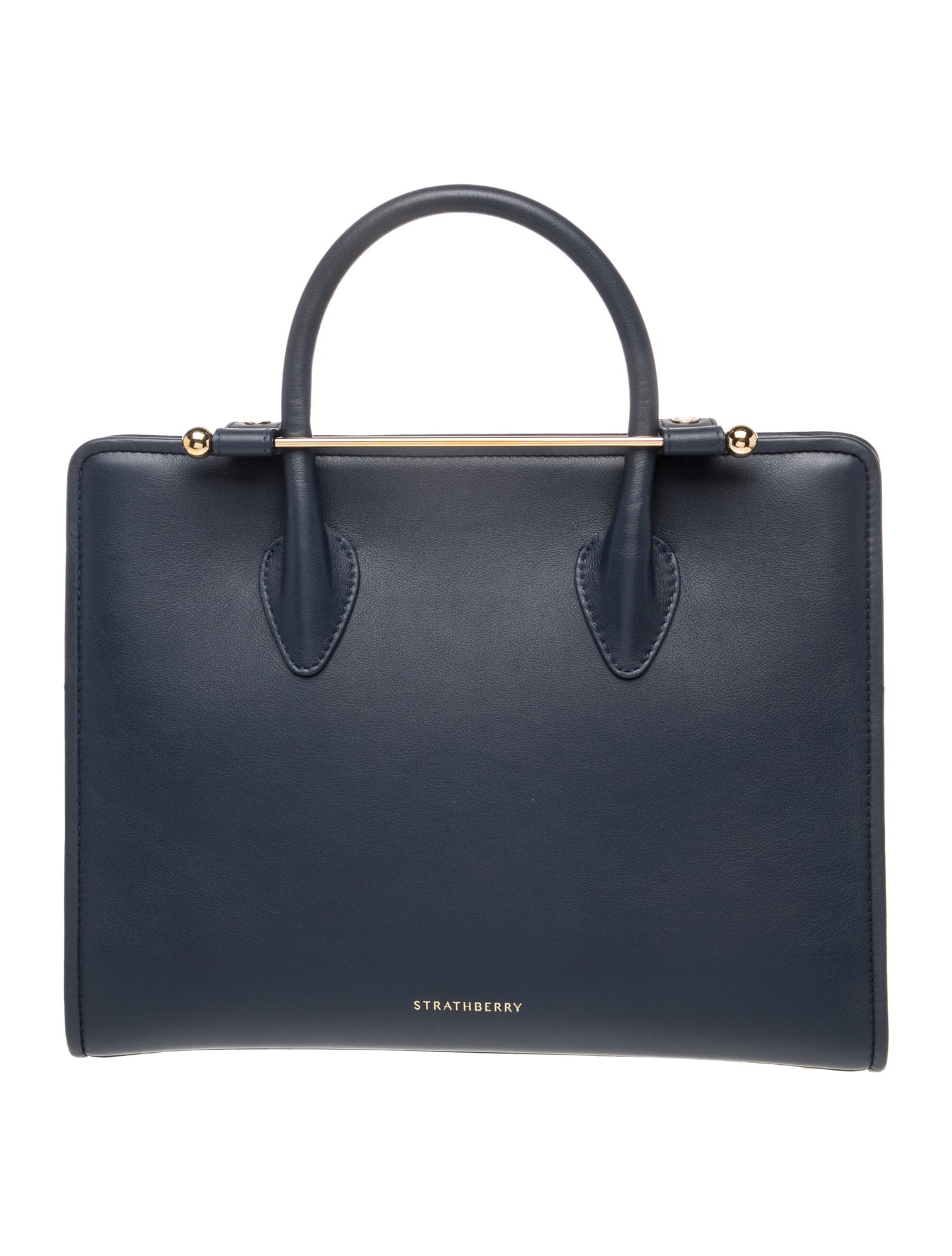 Leather Top Handle Bag