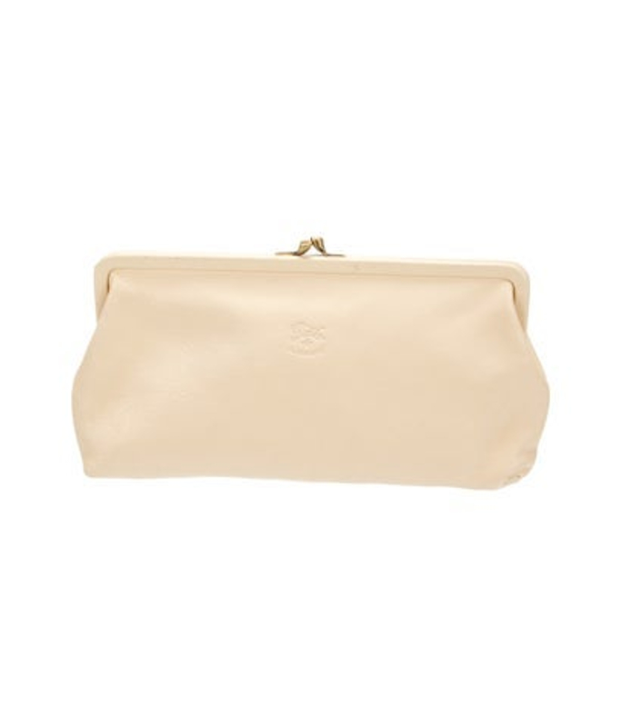 Il Bisonte Bisonte Leather Evening Bag