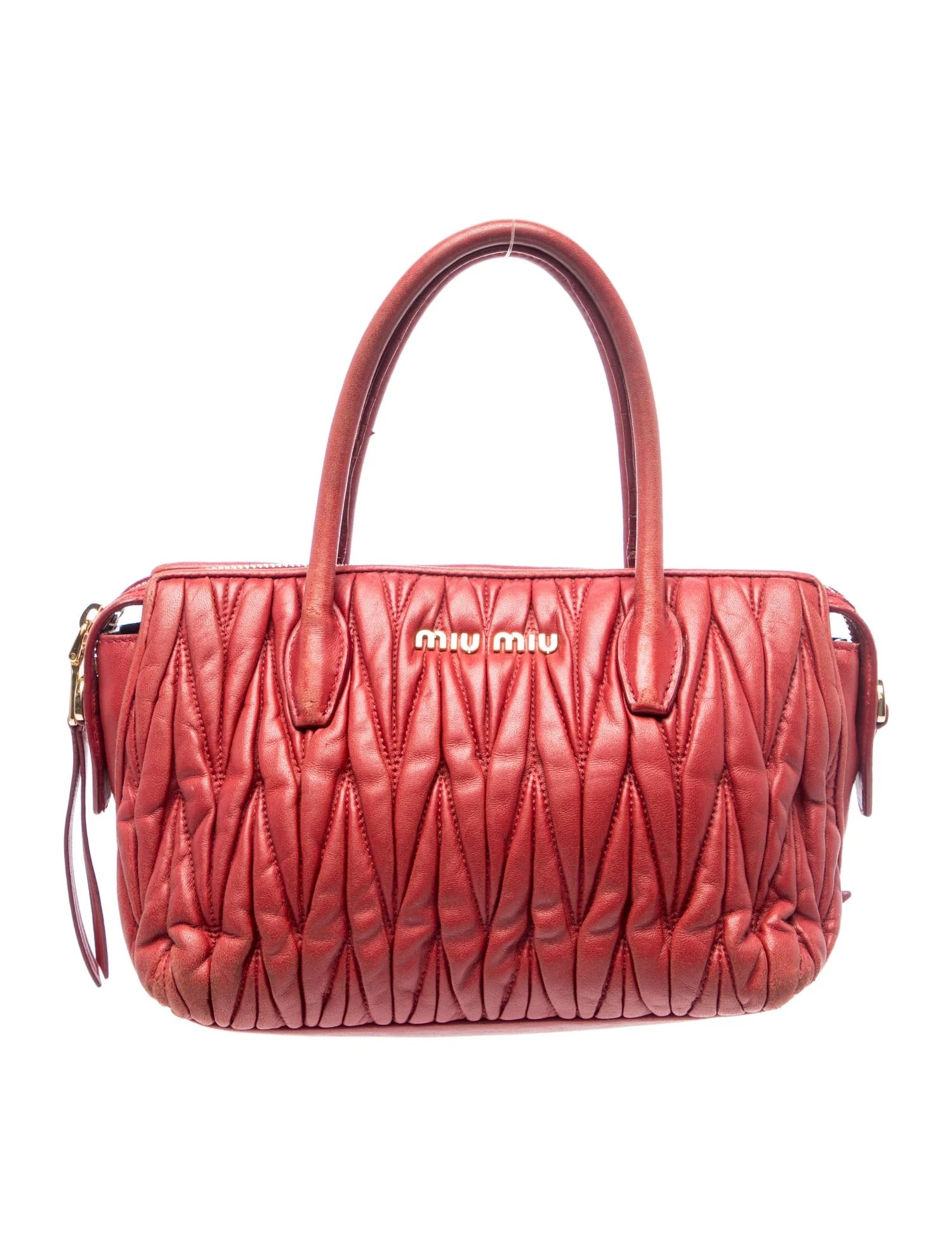Leather Matelasse Mini