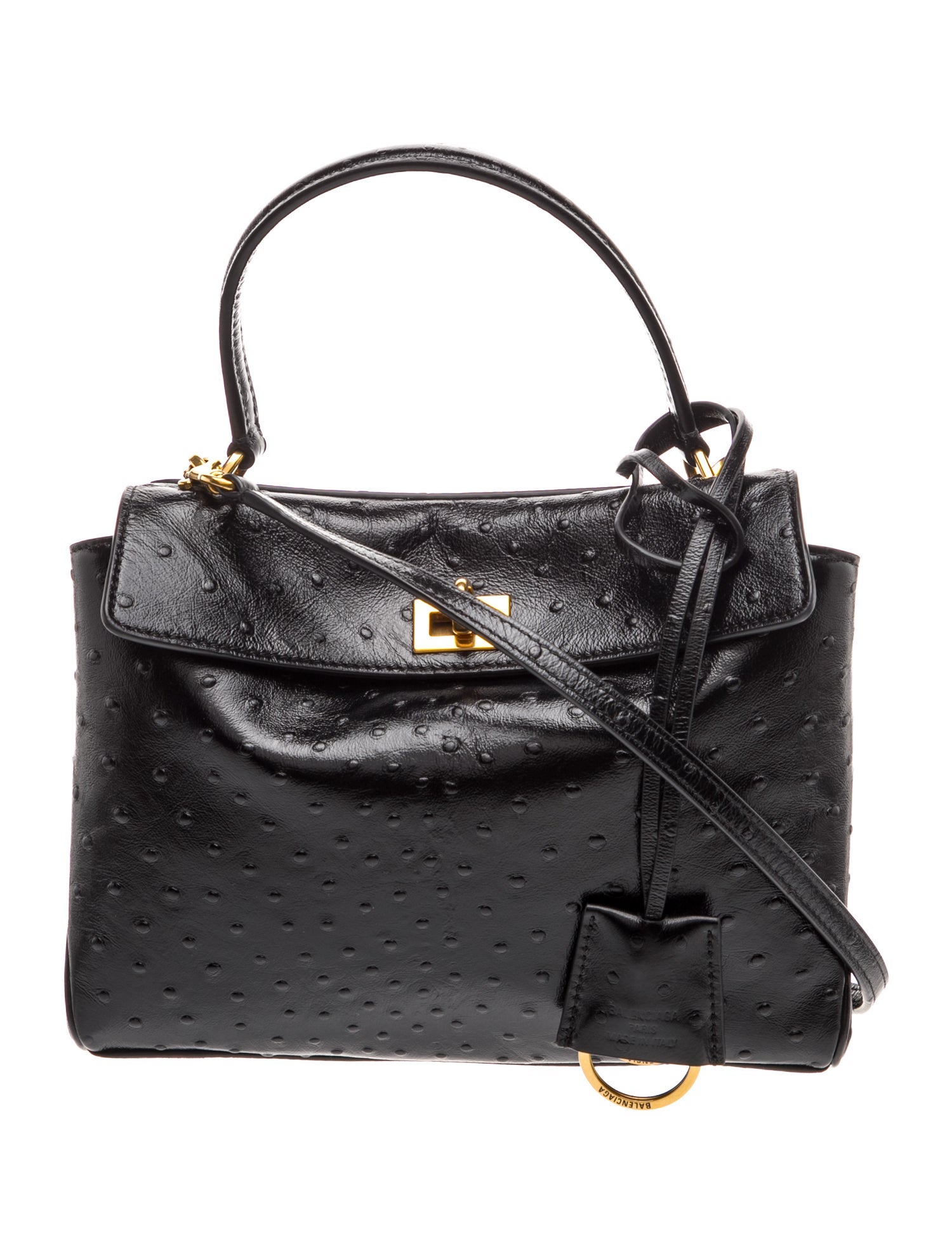 Balenciaga Embossed Leather Rodeo Mini 2024