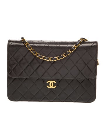Push Lock Straight Flap Bag