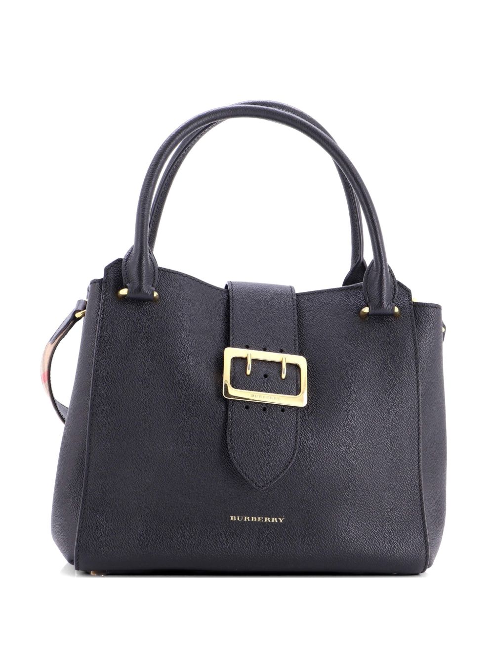 Buckle Leather Medium tote bag