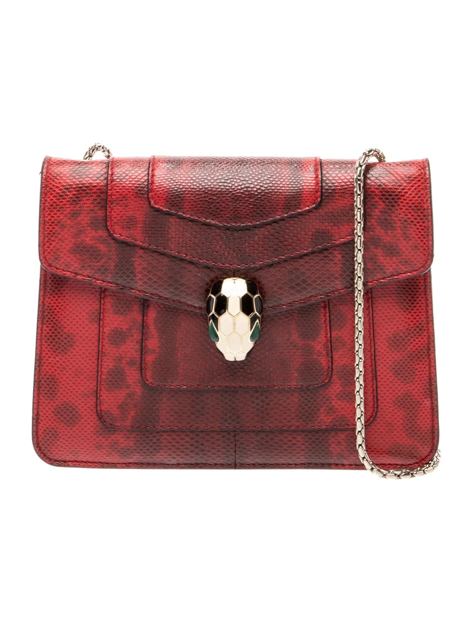 Embossed Leather Serpenti Forever
